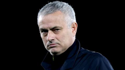 Former Manchester United manager Jose Mourinho, 1 December 2019