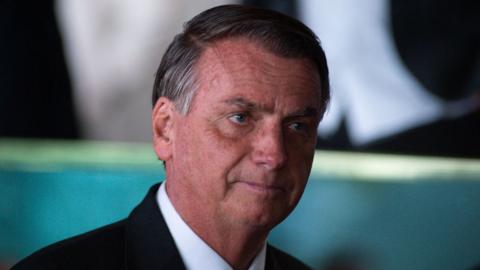 Former President of Brazil Jair Bolsonaro