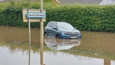 car flood