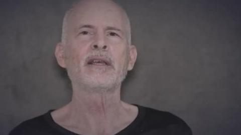 Keith Siegel is seen in new hostage video