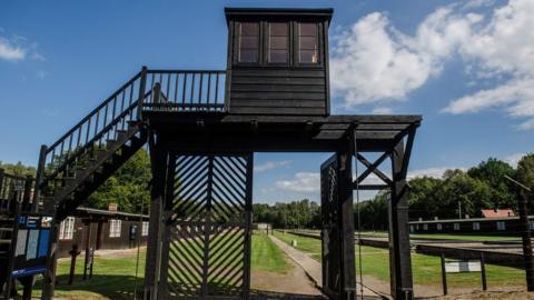 The former German Nazi concentration camp Stutthof in Sztutowo, northern Poland, 2 September 2016