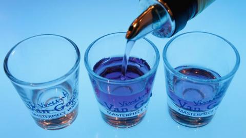 Vodka shot glasses