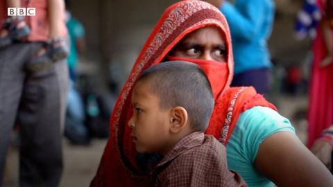 Daily-wage worker in Delhi