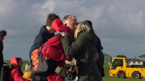 RNAS Culdrose personnel return