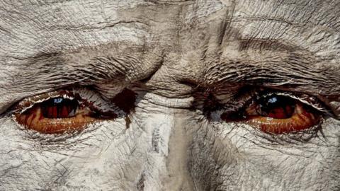 A Sadhu, a holy man in Hinduism, takes part in preparations for the annual Hindu festival of Mahashivratri at Pashupati Temple in Kathmandu, Nepal, 9 March 2021.