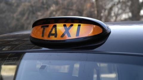 Black cab sign