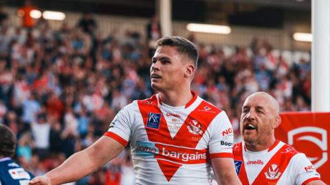 Jack Welsby has now scored eight tries for St Helens so far this season