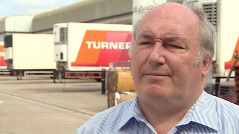 The manager of a haulage company says a strike at the UK's largest container port will hit business.