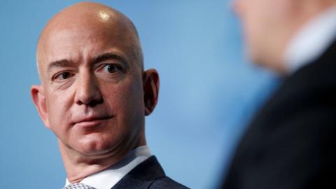 Amazon CEO Jeff Bezos in Washington, 7 March 2017
