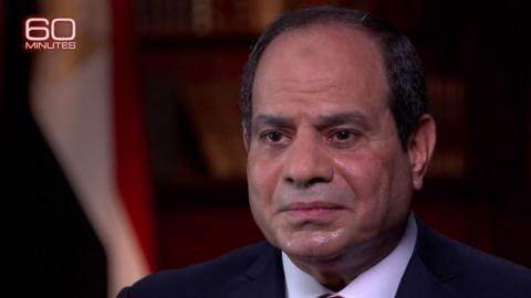Abdul Fattah al-Sisi interview with CBS