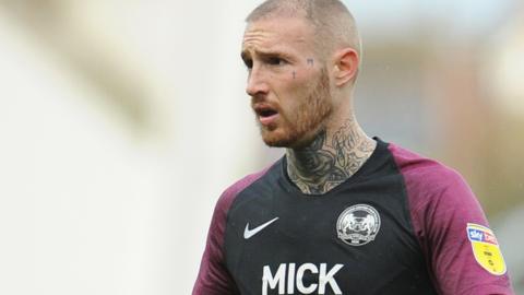 Marcus Maddison in action for Peterborough United