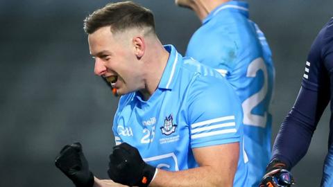 Philly McMahon celebrates after winning his eighth All-Ireland medal in 2020