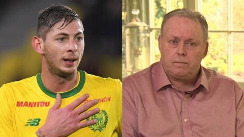 Emiliano Sala and Willie McKay split picture