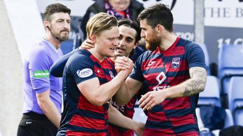 Ross County celebrate