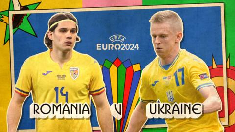 Euro 2024: Romania v Ukraine