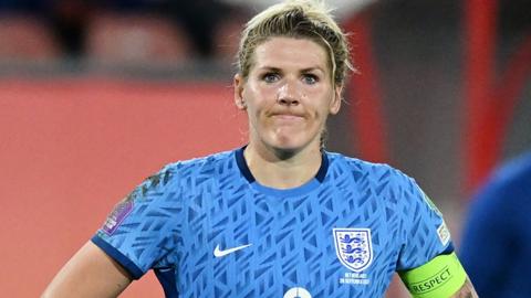 Millie Bright reacts to England defeat