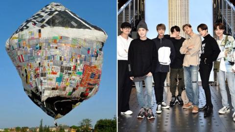 A Balloon. And BTS.
