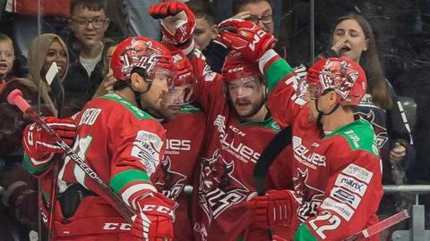 Cardiff Devils celebrate