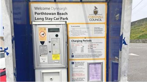 Porthtowan car park