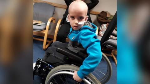 Mason was diagnosed with brain cancer in February 2018