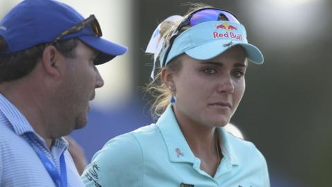 American women's golf player Lexi Thompson