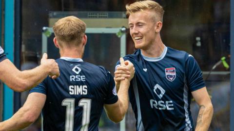 Ross County celebrate their opener