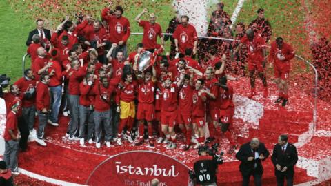 Liverpool lift the Champions League in Istanbul