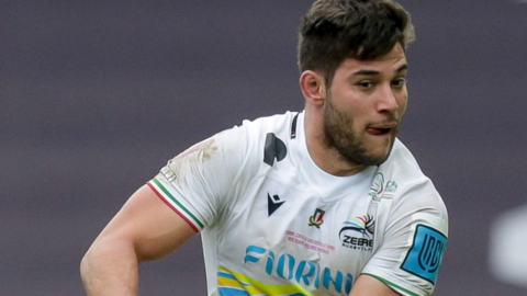 Renato Giammarioli played against Worcester for Zebre in January