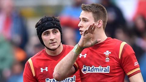 Sam Davies and Liam Williams