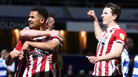 Sheff Utd celebrate