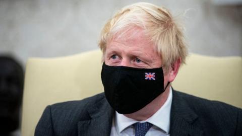 Boris Johnson in the Oval Office