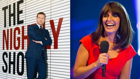 Dermot O'Leary and Davina McCall