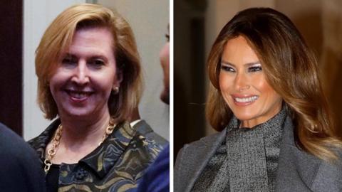 Mira Ricardel/ Melania Trump