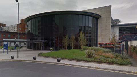 Exterior of Blackpool Victoria Hospital