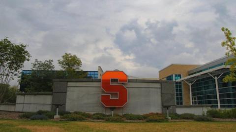 A Syracuse University campus building