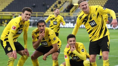 Borussia Dortmund celebrate