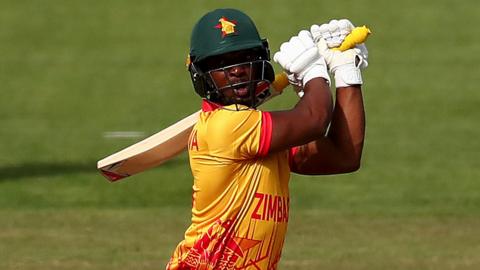 Regis Chakabva bats for Zimbabwe