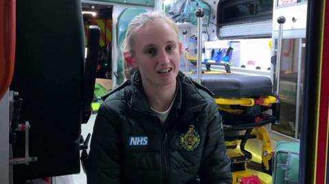 London paramedic Brittany Mathison