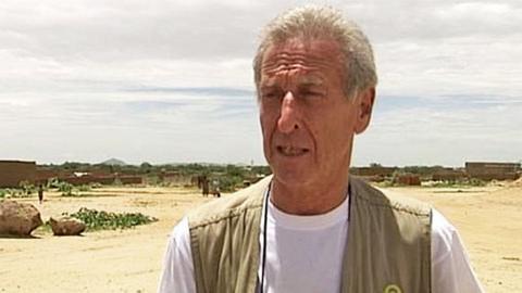 Roland van Hauwermeiren, believed to be in Chad in 2008.