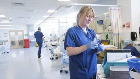 Nurse on ward