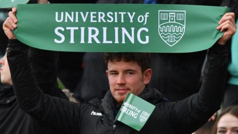 A University of Stirling fan