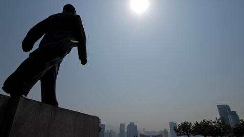 Deng Xiaoping's statue in Shenzhen