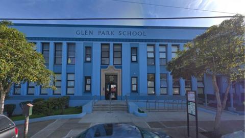 Glen Park school entrance