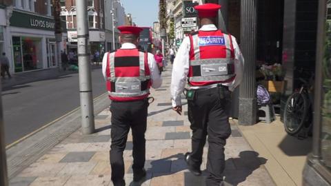 Bobbies on the beat in Battersea