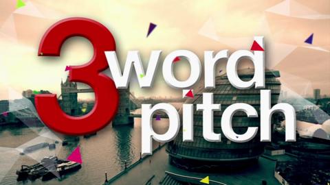 Three word pitch graphics