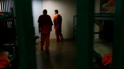 Inmates at Harris County Jail