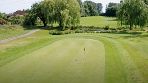 Hole two, Cheshunt Park Golf Course