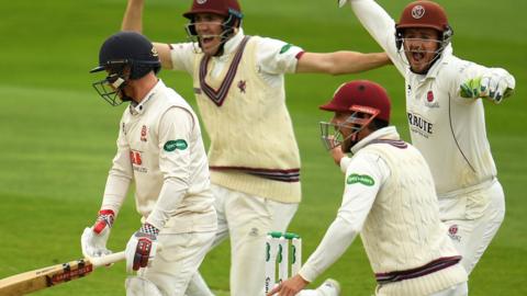 Last day of Somerset v Essex at Taunton in 2019