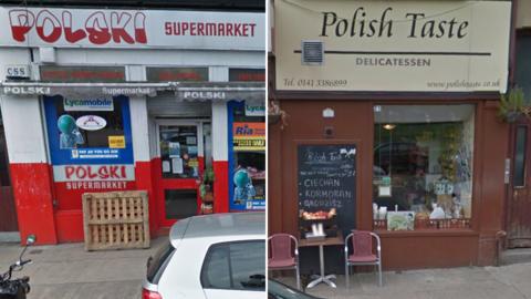 Polish businesses in Glasgow