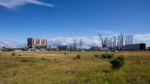 Hartlepool nuclear power station